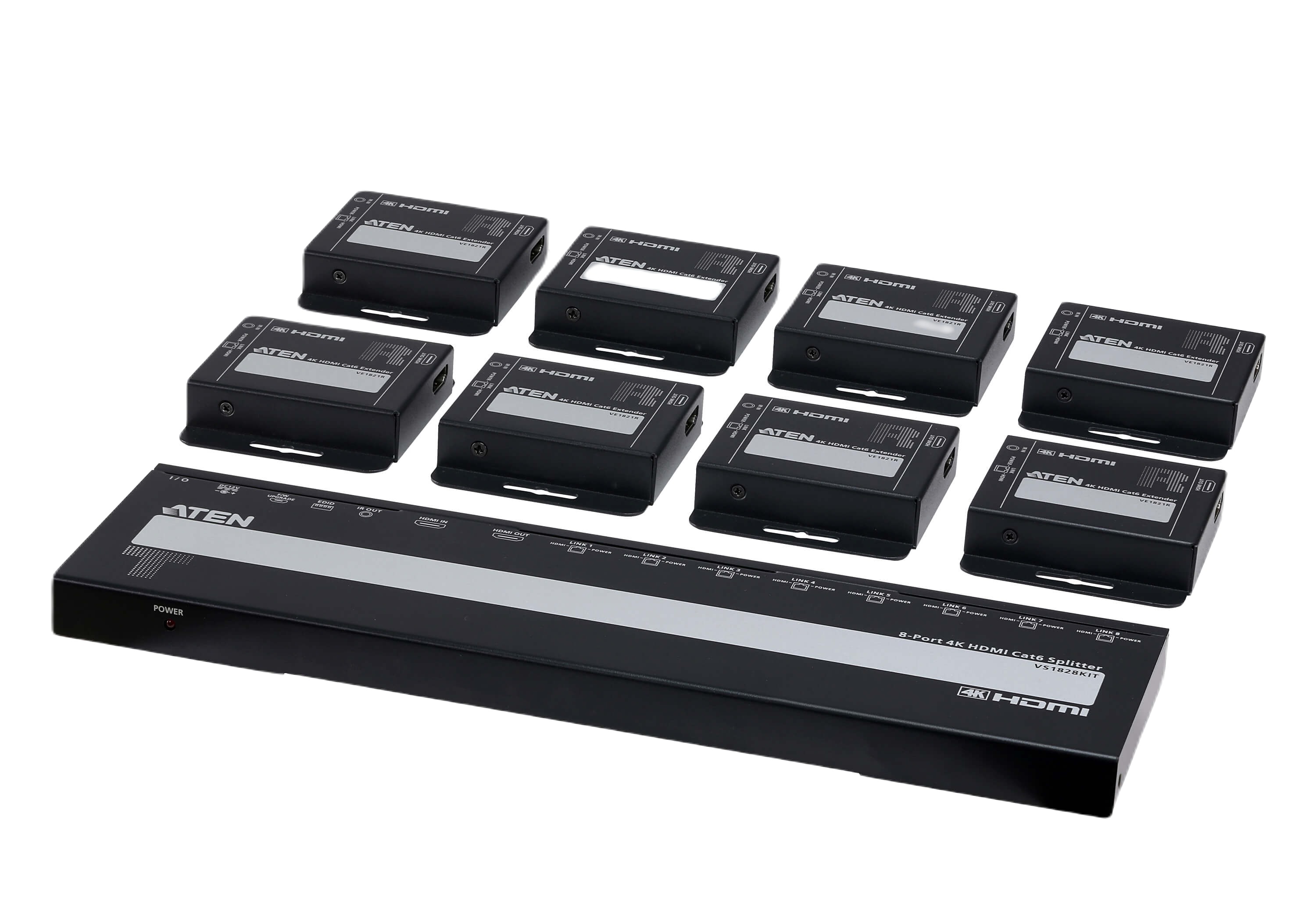 Aten 8 Port 1 Input 1 Output HDMI Splitter 4096 x 2160 pixel