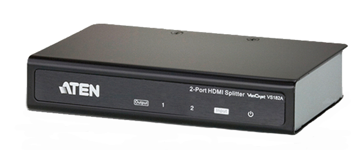 Aten 2 Port 1 Input 2 Output HDMI Splitter 4096 x 2160 pixel