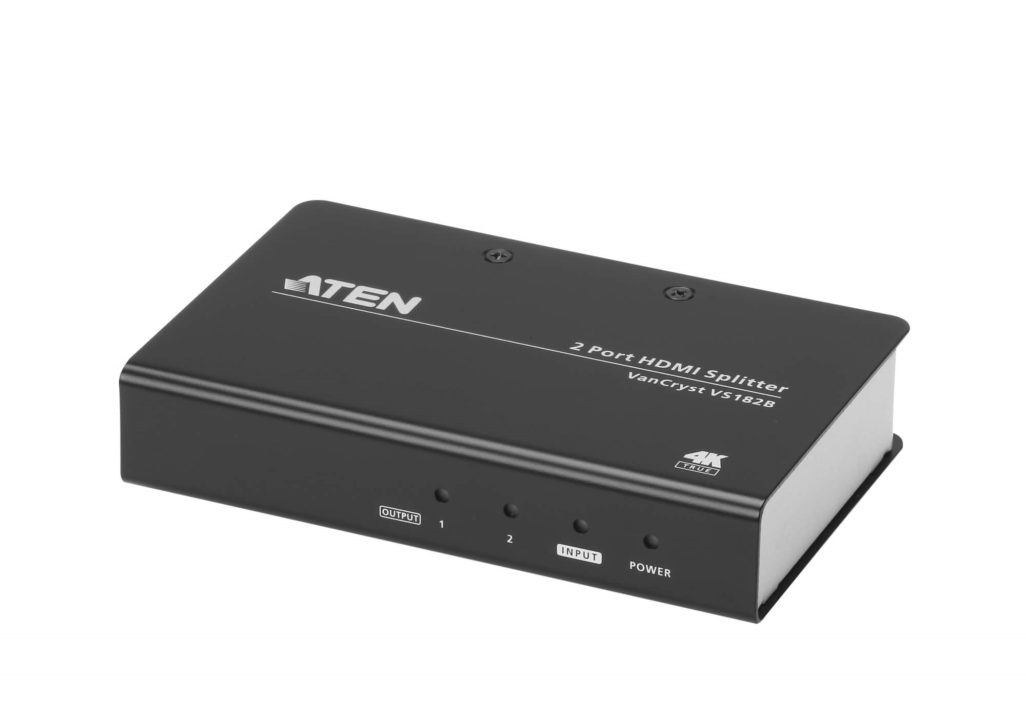 Aten 4 Port 1 Input 2 Output HDMI Splitter 4096 x 2160 pixel
