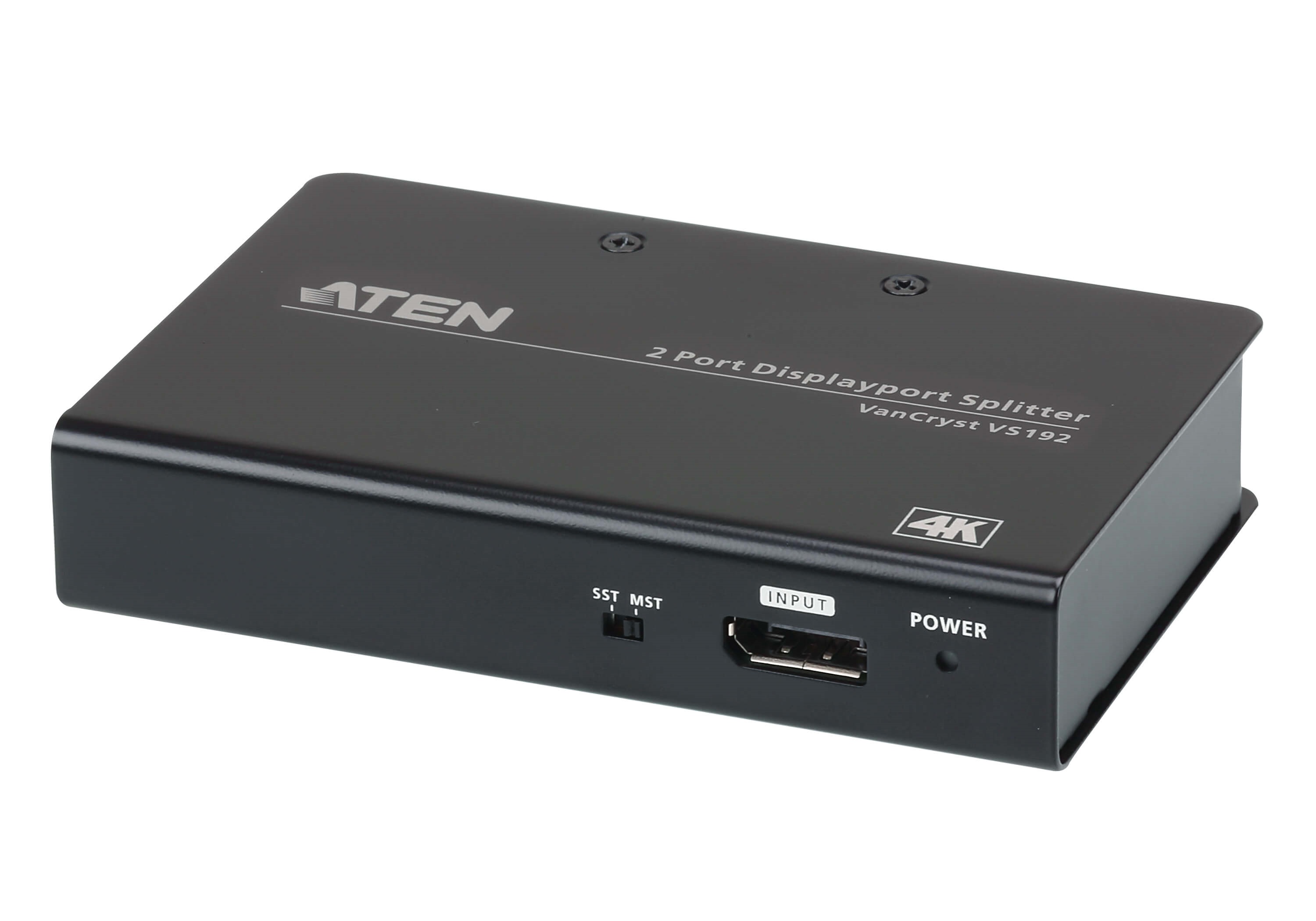 Aten 2 Port 1 Input 2 Output DisplayPort Splitter 4096 x 2160 pixel