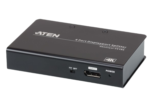 Aten 4 Port 1 Input 4 Output DisplayPort Splitter 4096 x 2160