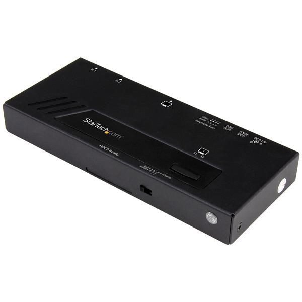 StarTech.com 2 Port 1 Input 2 Output HDMI Switch 3840 x 2160 pixel