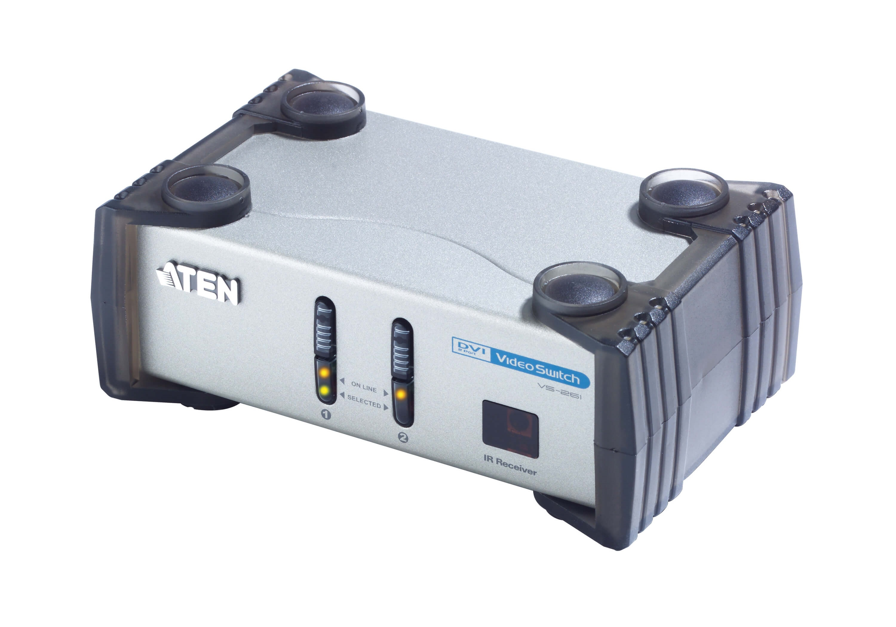 Aten 2 Port 2 Input 1 Output DVI Switch 1920 x 1200