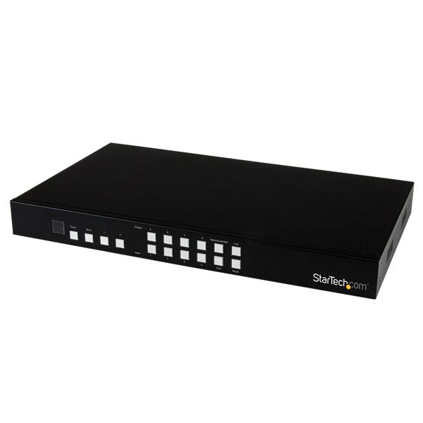 StarTech.com 4 Port 4 Input 4 Output HDMI Matrix Switch 1920 x 1200 pixel