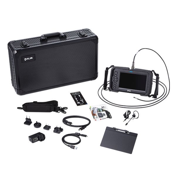 FLIR VS80-KIT-7 5.5 mm probe Camera Probe, 25 m Probe Length, 1024 x 600 pixel Resolution, LED Illumination