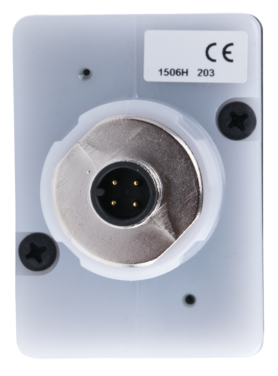 vtbp6q Banner VTB Series Illuminated Push Button Switch, Panel, 30 mm Cutout, Green LED, IP66, 30 V dc