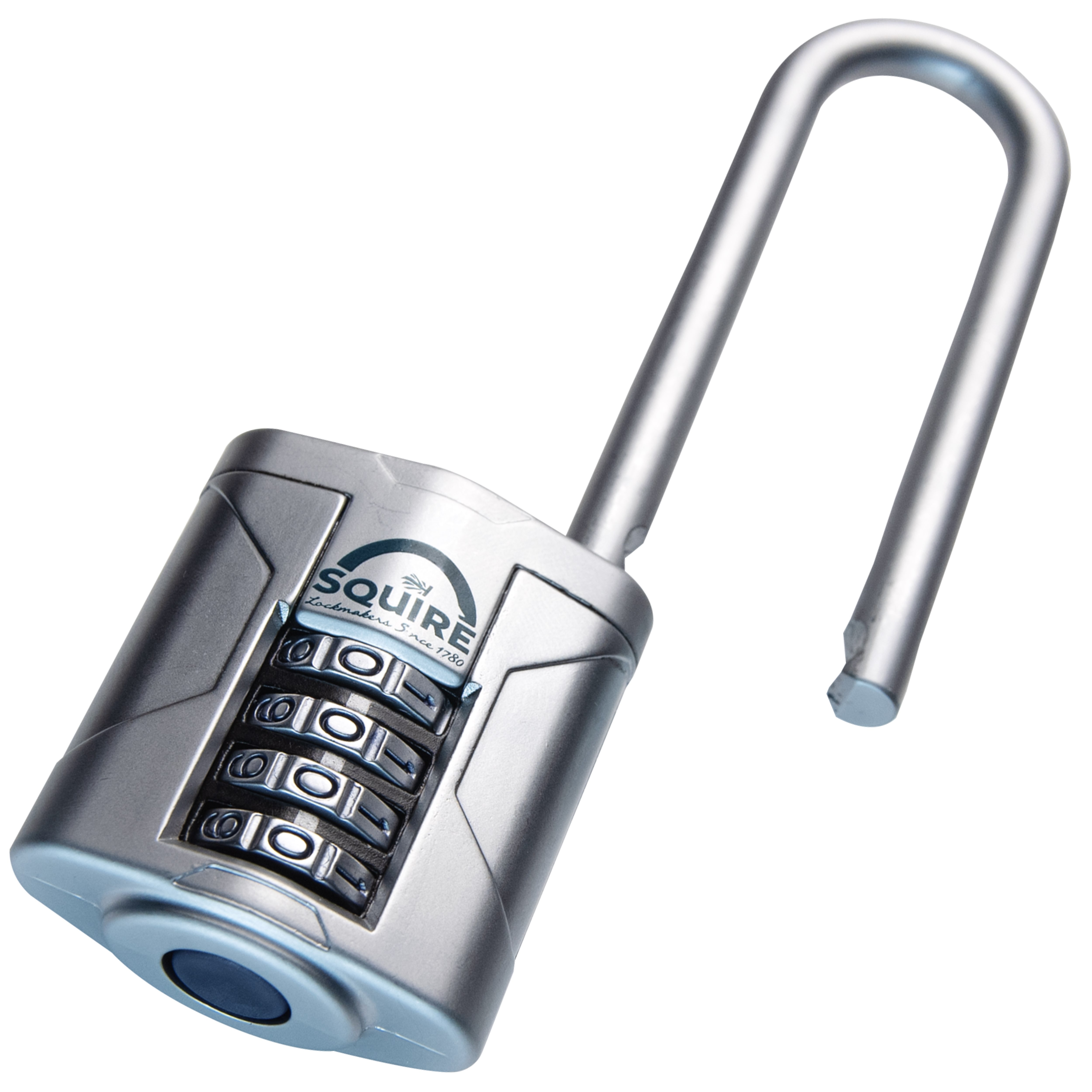 vulcan-combi-40-25 Squire Padlock Boron Alloy, Steel Padlock Weatherproof, 6 mm Shackle, 40 mm Body