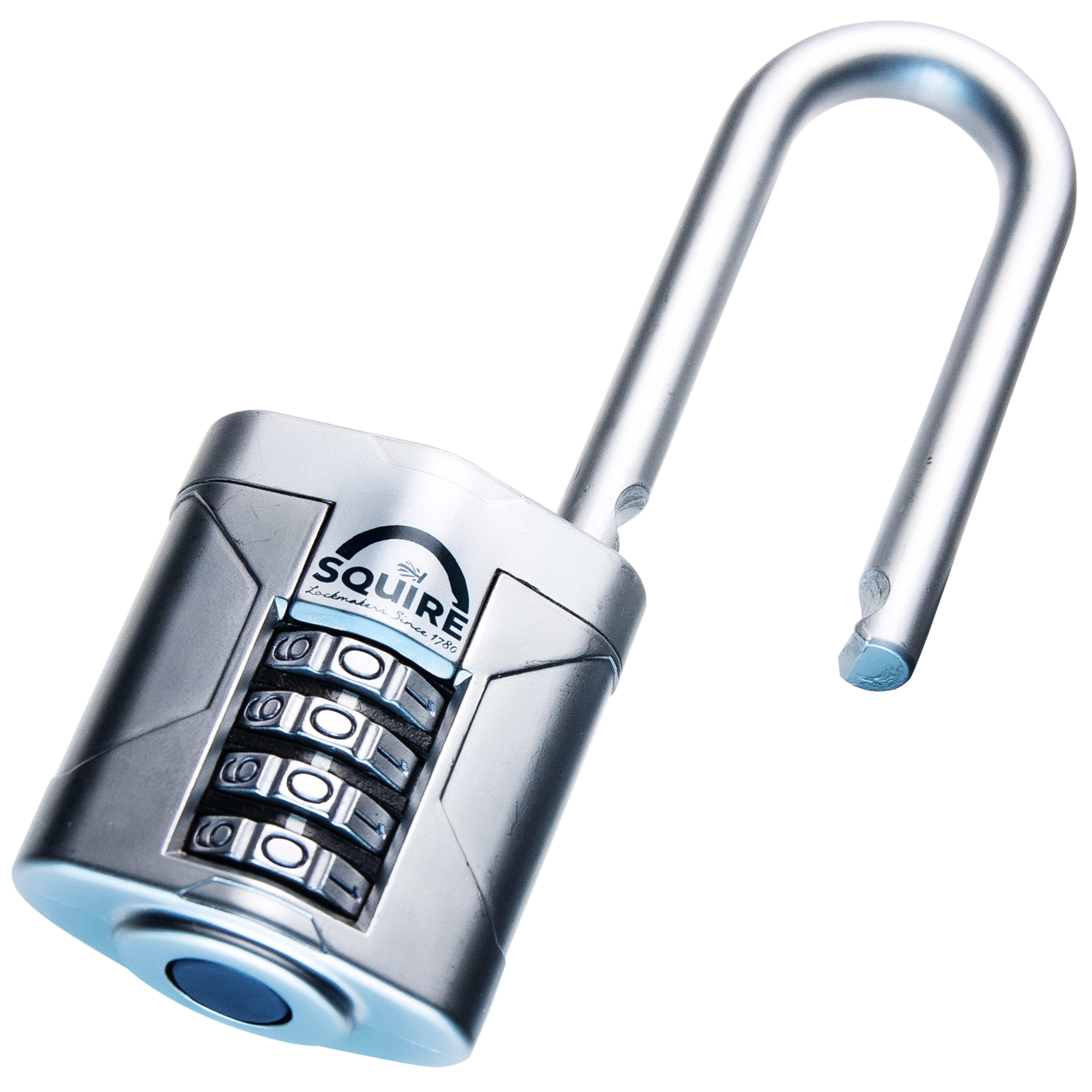 vulcan-combi-50-25 Squire Padlock Boron Alloy, Steel Padlock Weatherproof, 8 mm Shackle, 50 mm Body