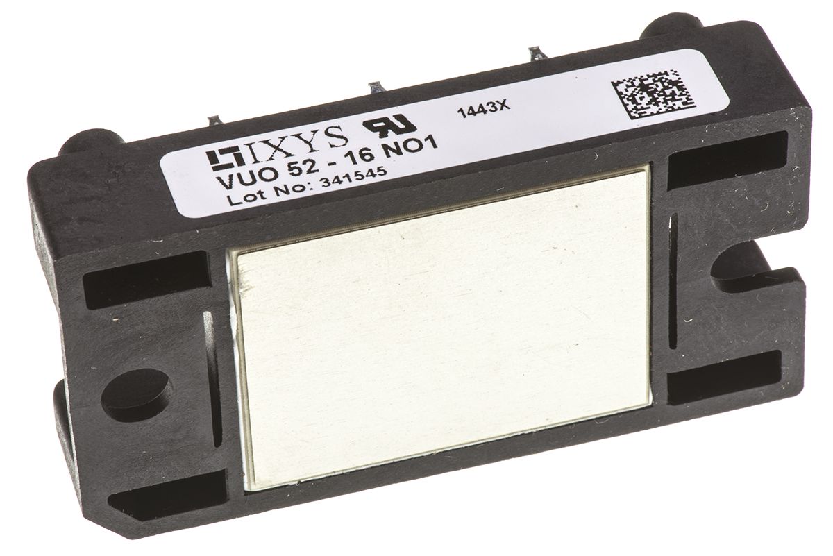 vuo52-16no1 IXYS Bridge Rectifier Module, 1600 V 375 A, 5-Pin Single