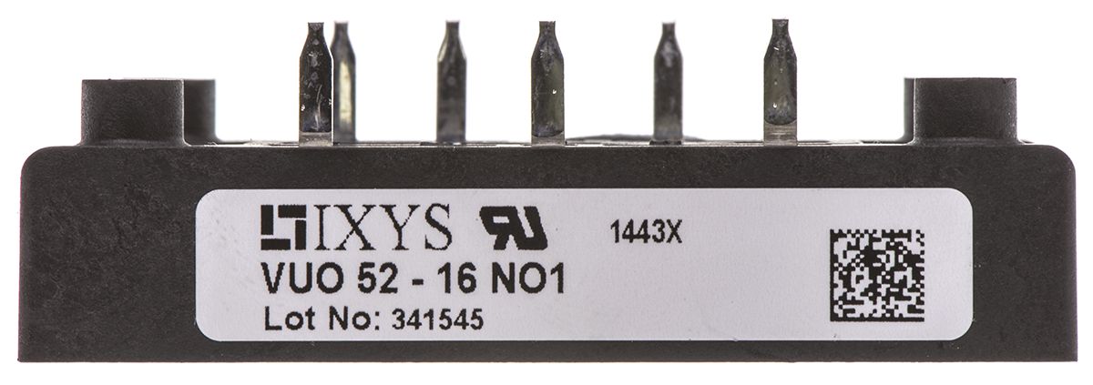 vuo52-16no1 IXYS Bridge Rectifier Module, 1600 V 375 A, 5-Pin Single