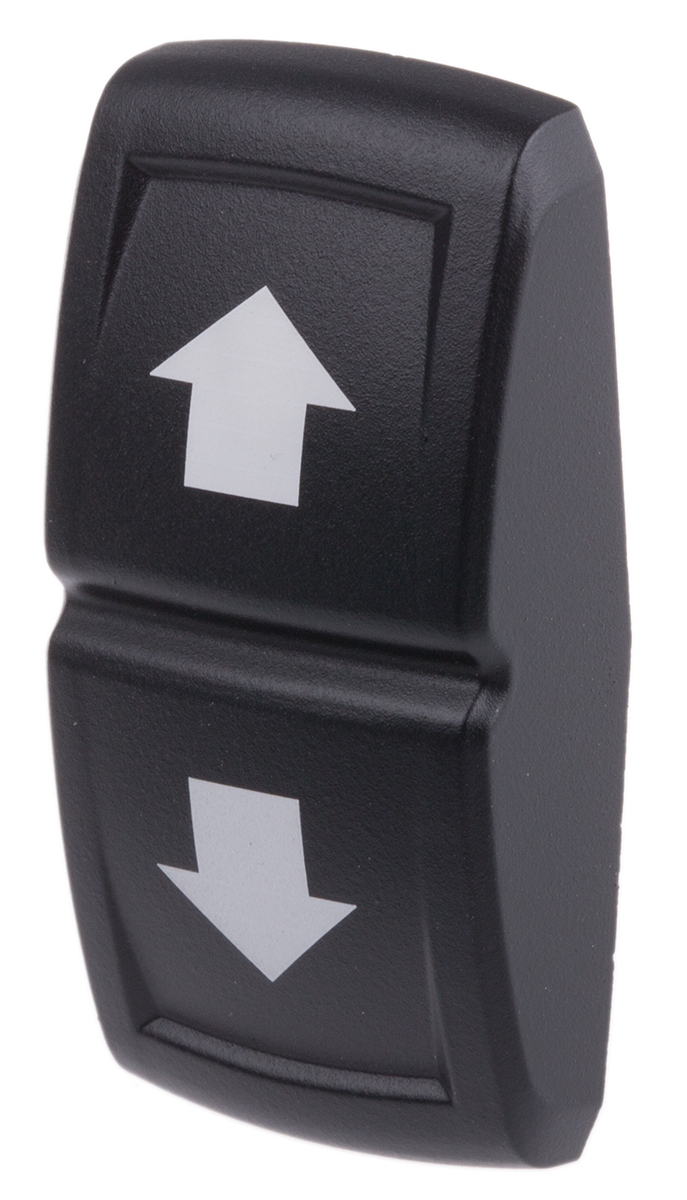 Carling Technologies, Rocker Switch Lens, For Use With V Series Contura Switch, White