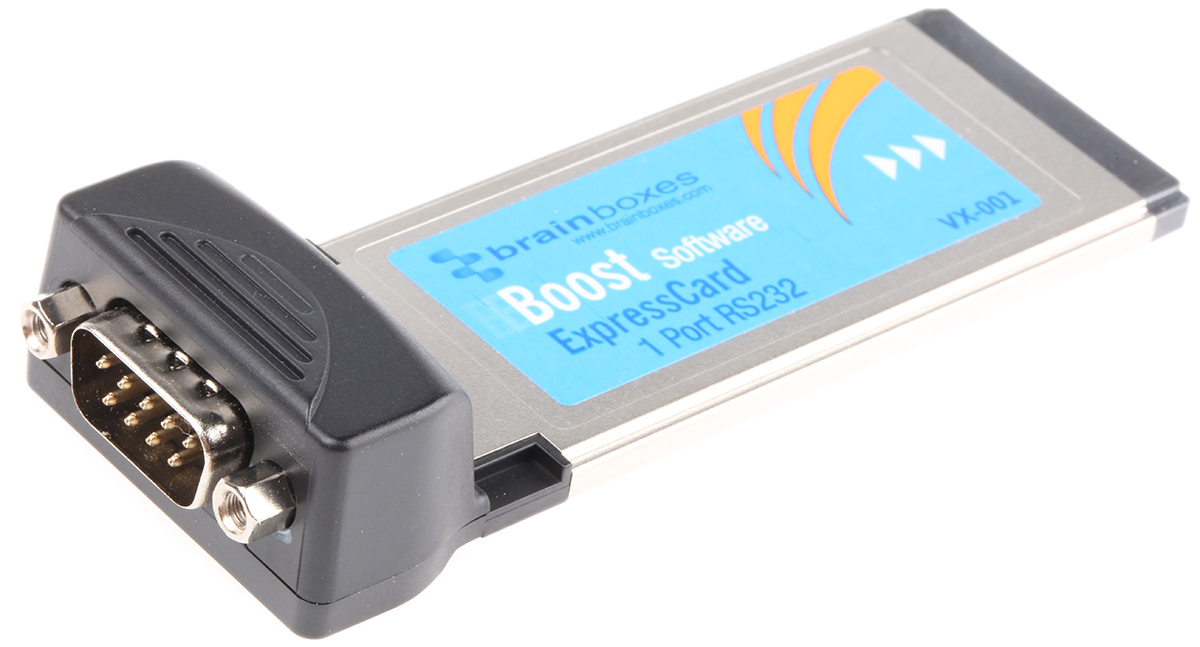 Brainboxes 1 Port Express Card RS232 Serial Card