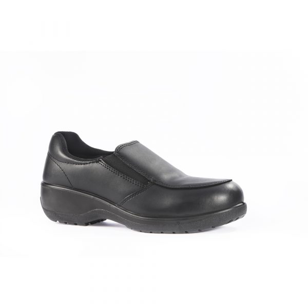 Rockfall ACE ESD S1 PS LG SC FO SR Women's Black Steel Safety Shoes, UK 7, EU 41