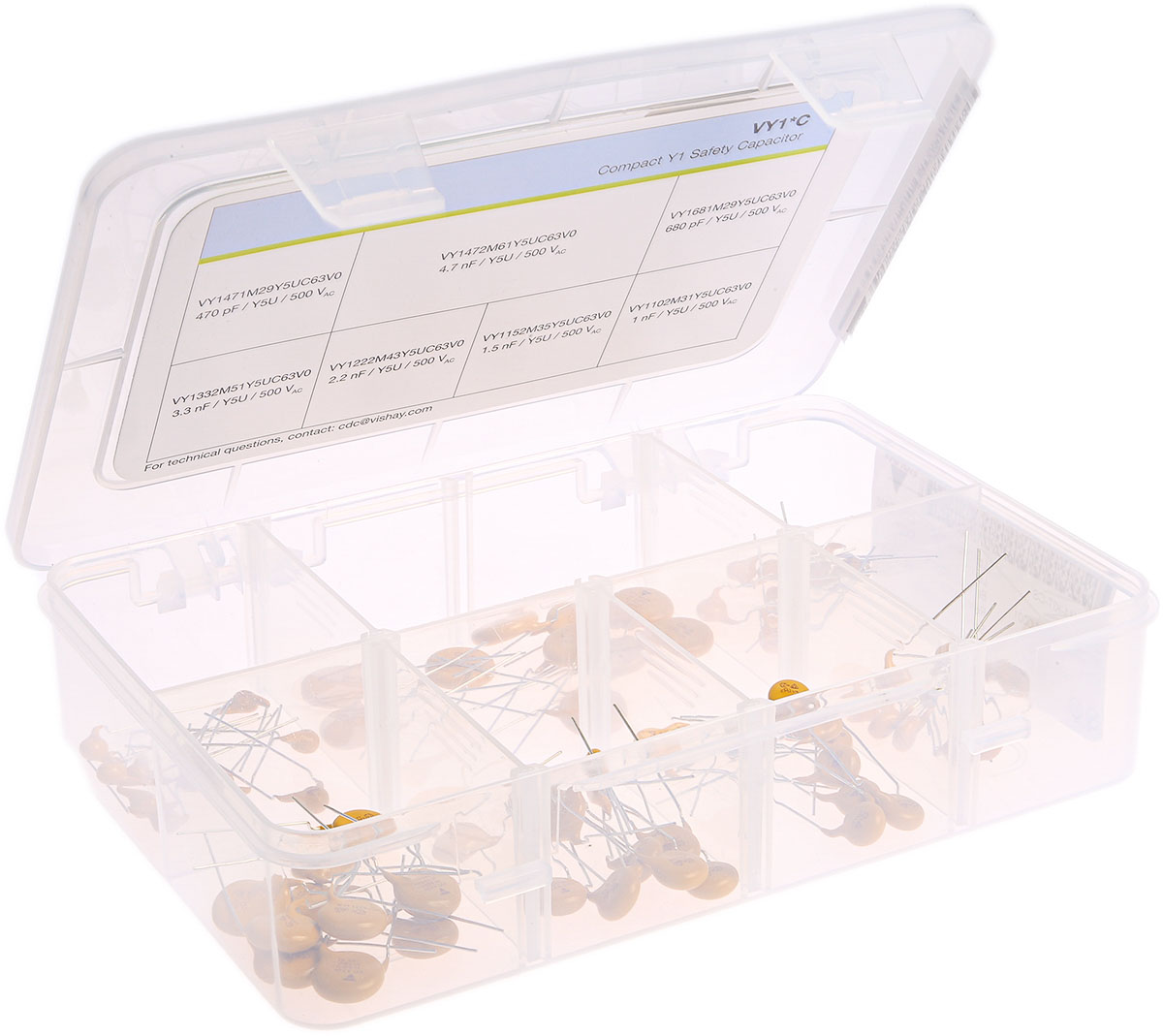 Vishay, Through Hole Ceramic Capacitor Kit 70