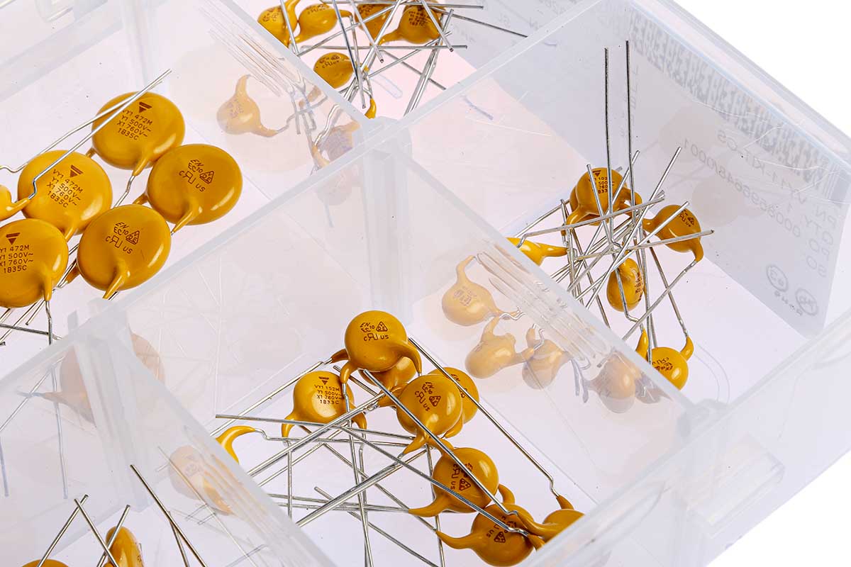 vy11-kit-cs Vishay, Through Hole Ceramic Capacitor Kit 70