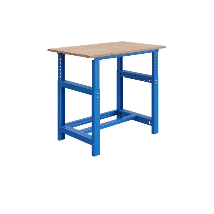 SOFAME W010010029BI Portable Plywood, Steel Workbench, 300kg Max Load, 40 mm