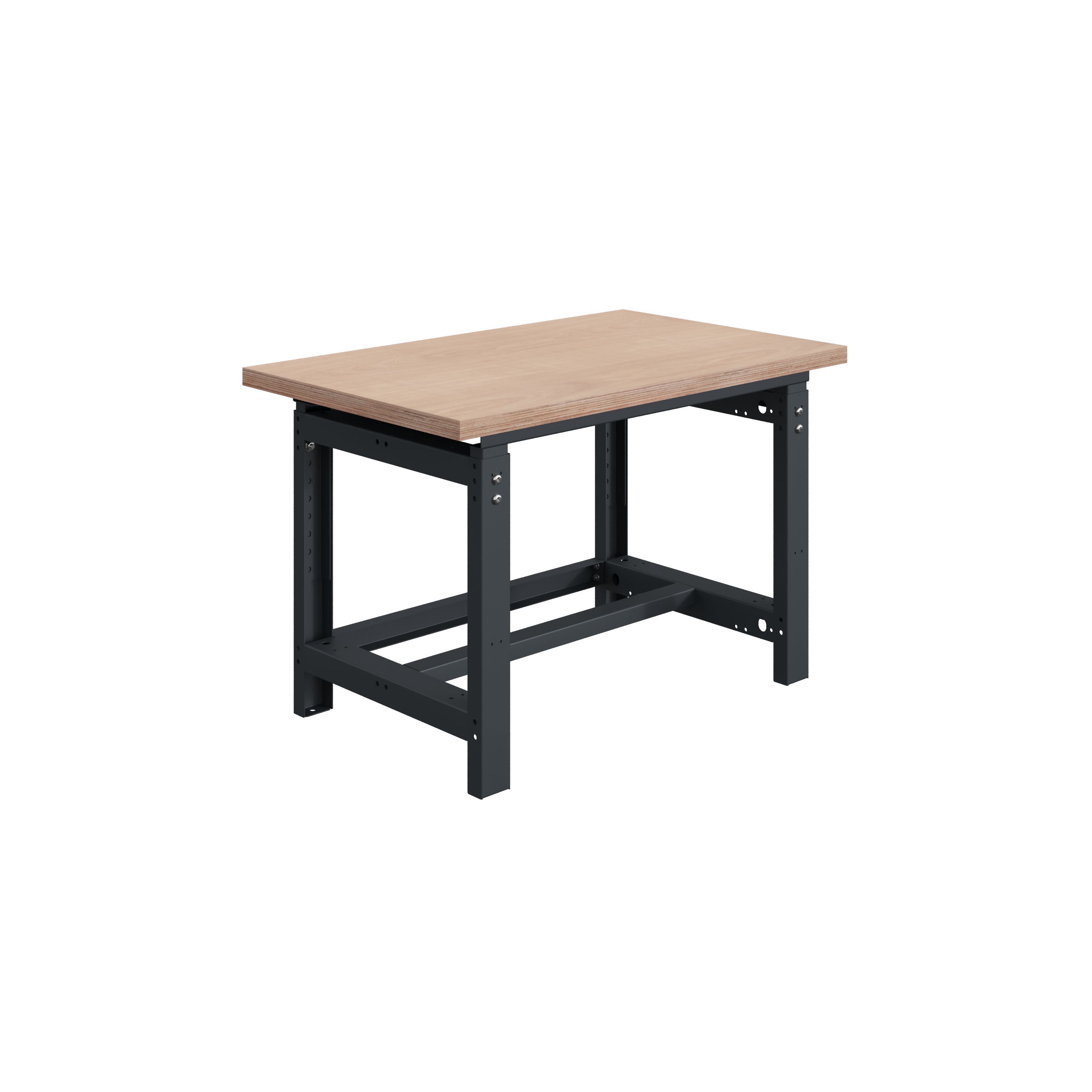 SOFAME W010010029GA Portable Plywood, Steel Workbench, 300kg Max Load, 40 mm x 125 mm
