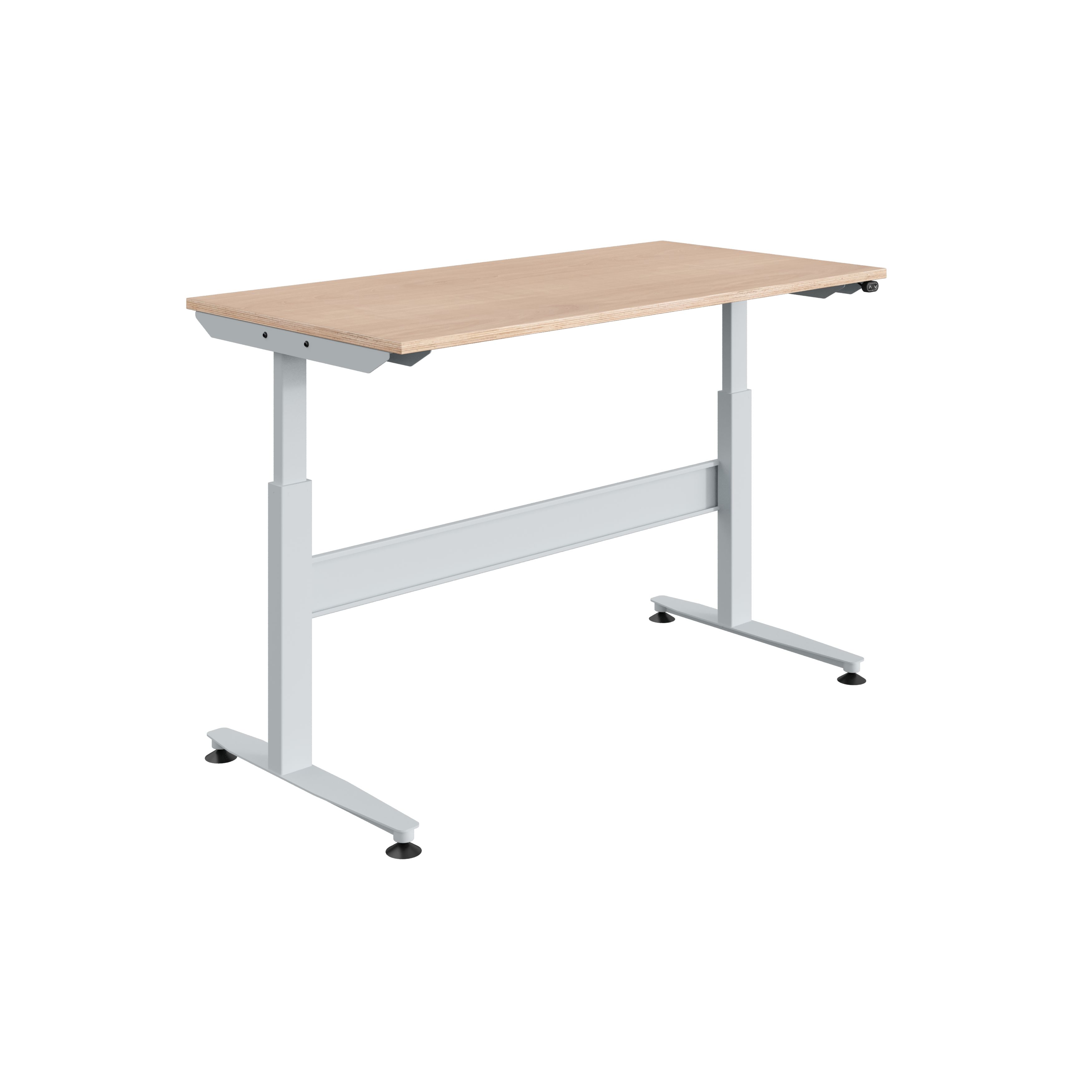 SOFAME W010140005GC Portable Sheet Steel, Plywood, Melamine Workbench, 140kg Max Load Adjustable Height, 40 mm x 50mm x