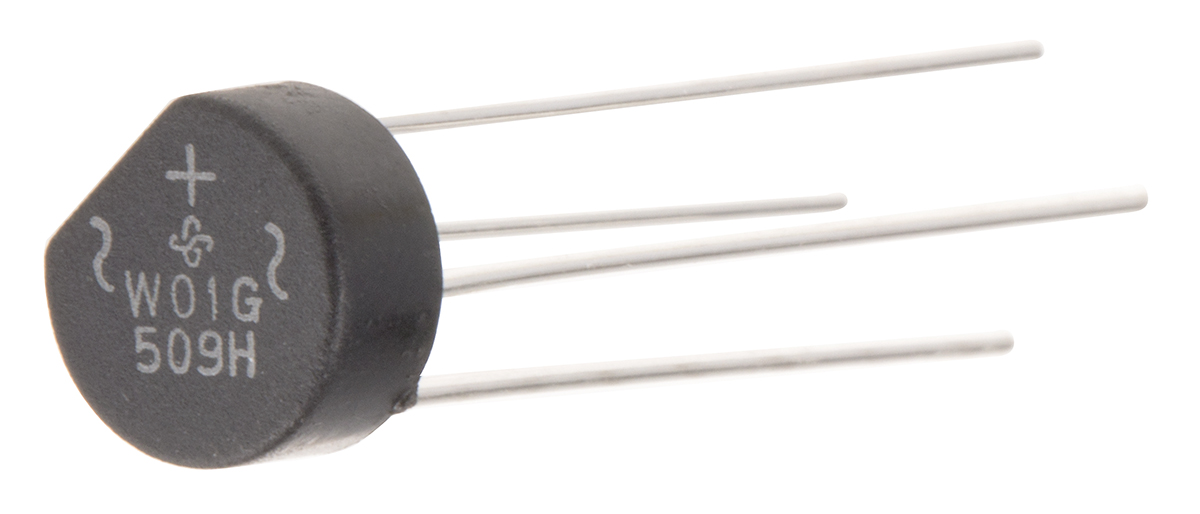 Vishay Bridge Rectifier, 100 V 50 A, 4-Pin Single