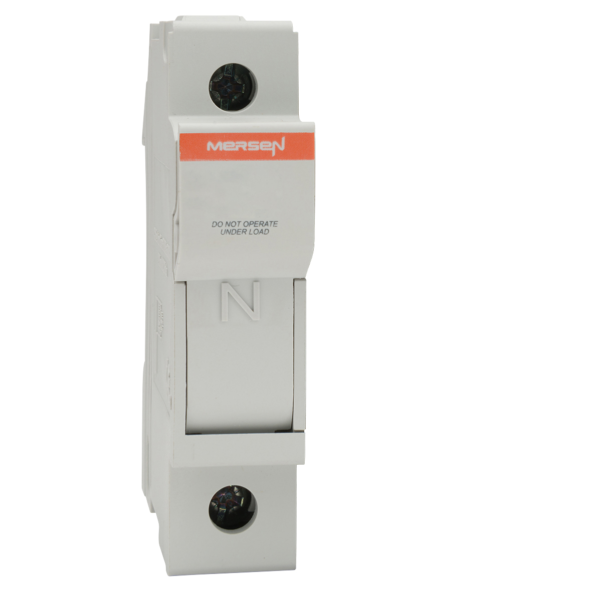 Mersen 25A Rail Mount Fuse Holder for 10 x 38 mm, 400V ac