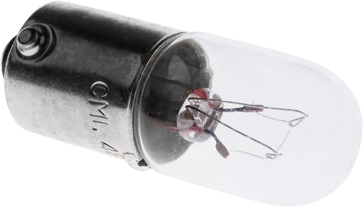 CML Innovative Technologies BA9S Indicator Light, Clear, 20mA