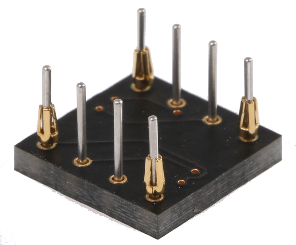 w13028rc Winslow Straight Through Hole Mount 2.54 mm Pitch IC Socket Adapter, QFN to DIP