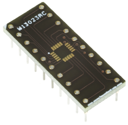 Winslow Straight Through Hole Mount 2.54 mm Pitch IC Socket Adapter, QFN to DIP