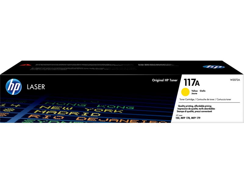 Hewlett Packard W2072A Yellow Toner Cartridge, M232-M237, M209, M234, HP LaserJet M207-M212 Compatible