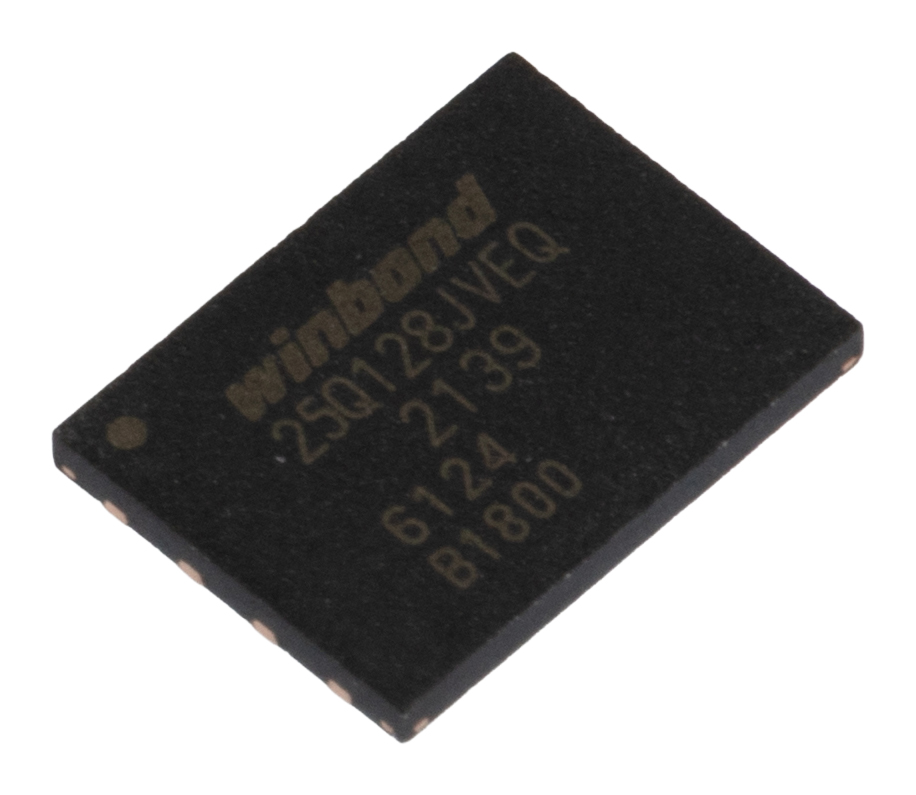 Winbond NOR 128 MB SPI Flash Memory 8-Pin WSON
