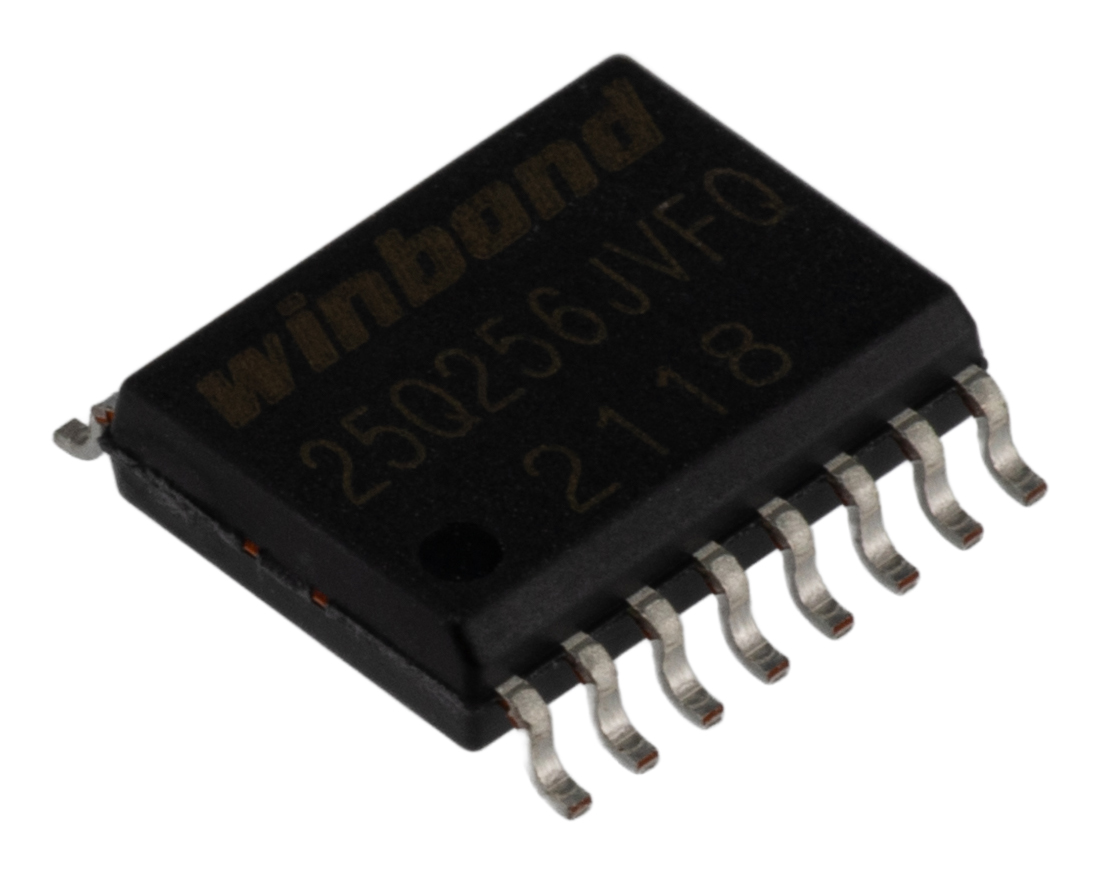 Winbond NOR 256 MB Quad-SPI Flash Memory 16-Pin SOIC, W25Q256JVFIQ