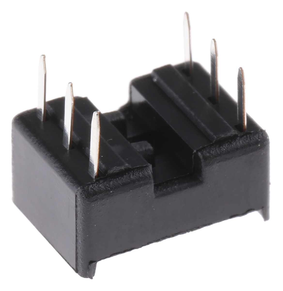 Winslow, W3100 2.54 mm Pitch Vertical 6 Way, Through Hole Stamped Pin Open Frame DIL Socket, 10A