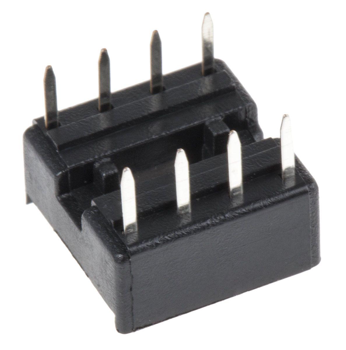 Winslow, W3100 2.54 mm Pitch Vertical 8 Way, Through Hole Stamped Pin Open Frame DIL Socket, 10A