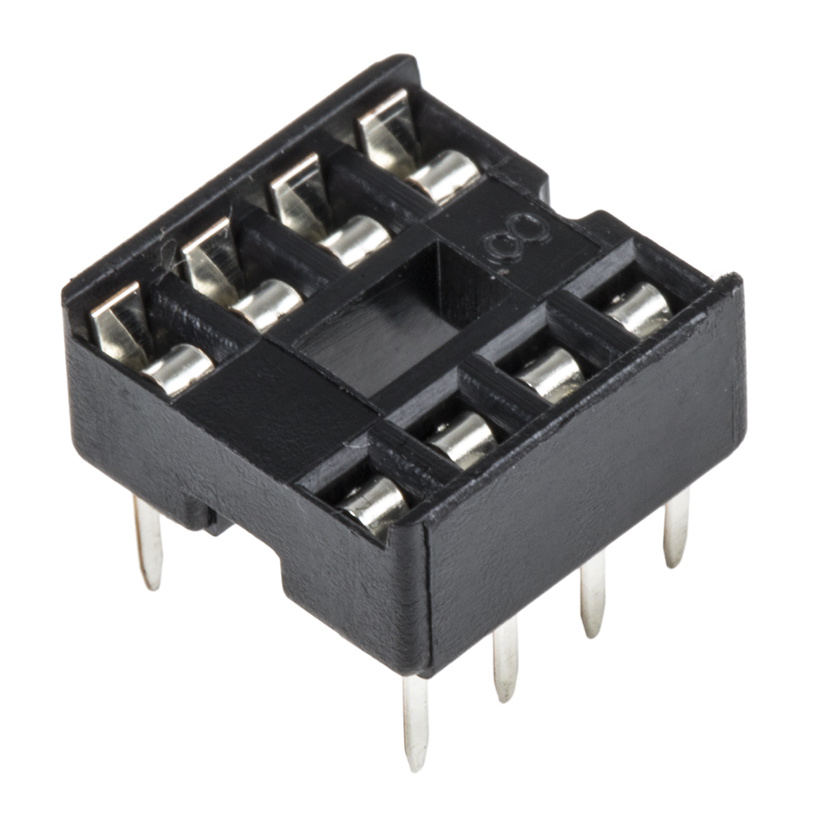 w3108trc Winslow, W3100 2.54 mm Pitch Vertical 8 Way, Through Hole Stamped Pin Open Frame DIL Socket, 10A