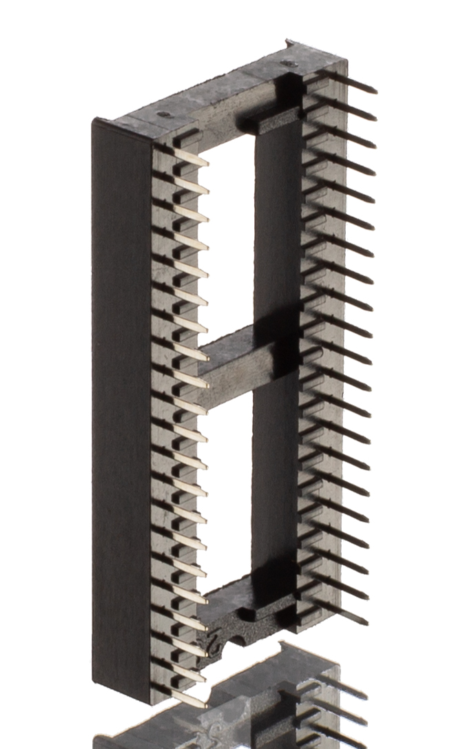 w3142607trc Winslow 1.77 mm Pitch Vertical 42 Way, Through Hole Stamped Pin Open Frame DIL Socket, 10A