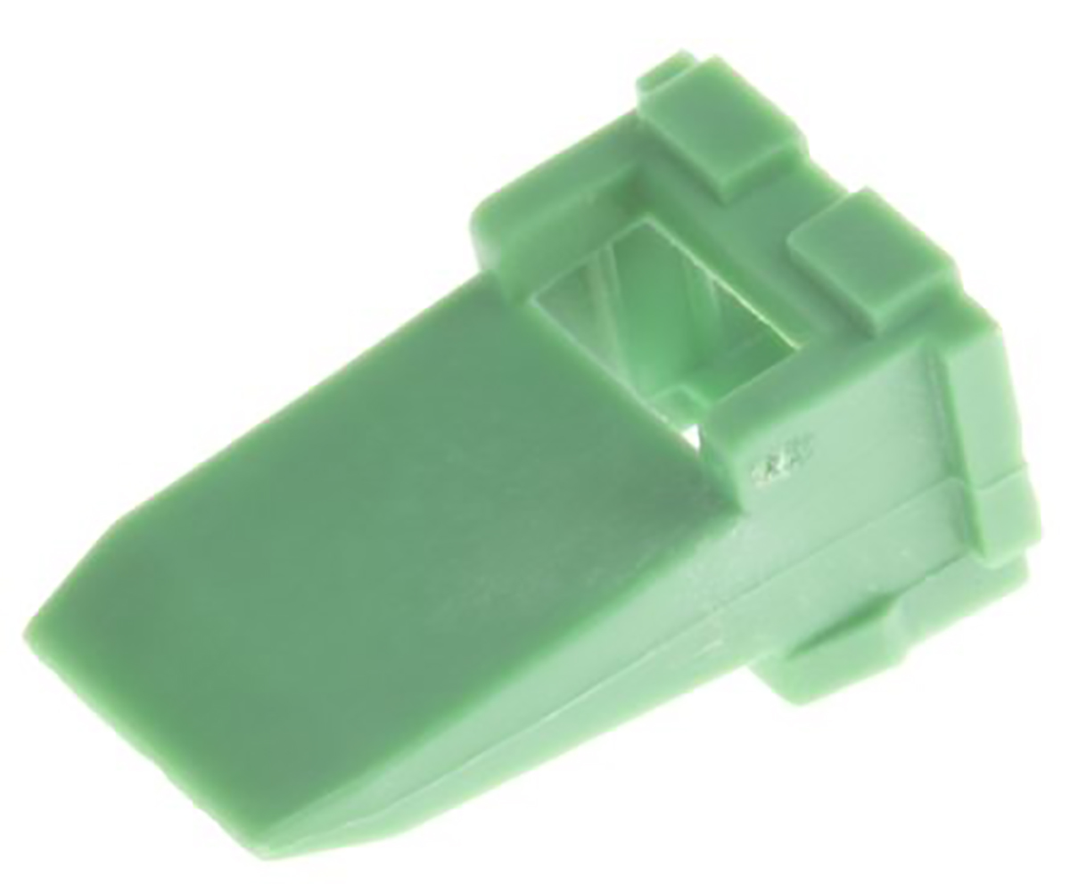 Deutsch, DT Polybutylene Terephthalate Male 4 Way Wedge Lock for use with DT Series 4 Way Receptacle