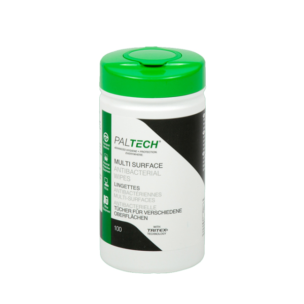 PAL Tech Wet Disinfectant, Dispenser Box of, 130 x 180 mm 100 Per Pack