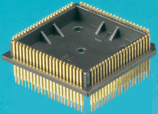 Winslow 1.27 mm Pitch 68 Way Surface Mount Through Hole PLCC IC Socket