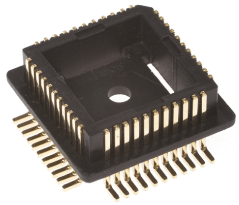 Winslow Right Angle Surface Mount Mount 1.27 mm Pitch IC Socket Adapter, PLCC to PLCC