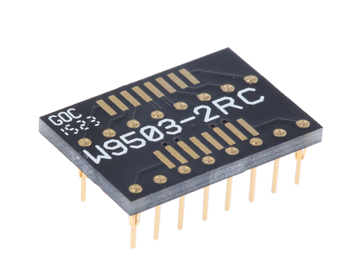 Winslow Straight Through Hole Mount 2.54 mm Pitch IC Socket Adapter, SOP to DIP