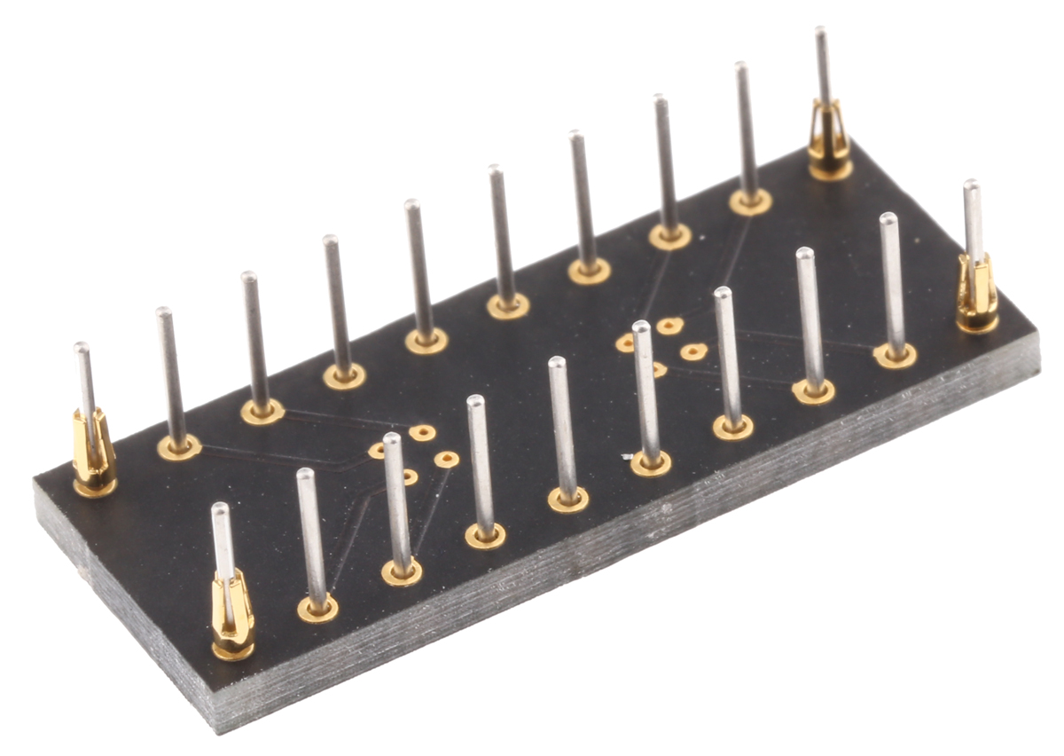 w9505rc Winslow Straight Through Hole Mount 2.54 mm Pitch IC Socket Adapter, SOP to DIP