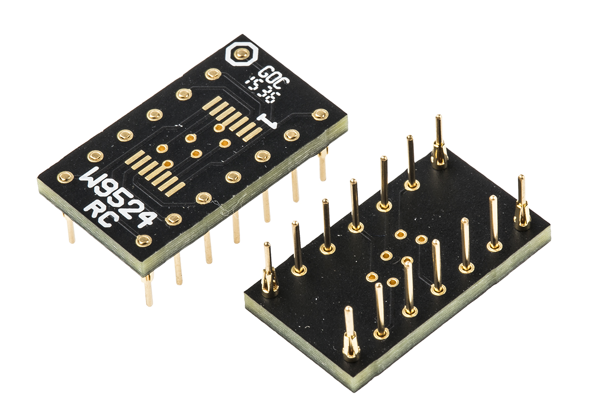 Winslow Straight Through Hole Mount 2.54 mm Pitch IC Socket Adapter, TSOP to DIP