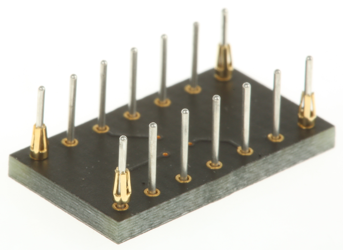 w9558rc Winslow Straight Through Hole Mount 2.54 mm Pitch IC Socket Adapter, MSOP to DIP