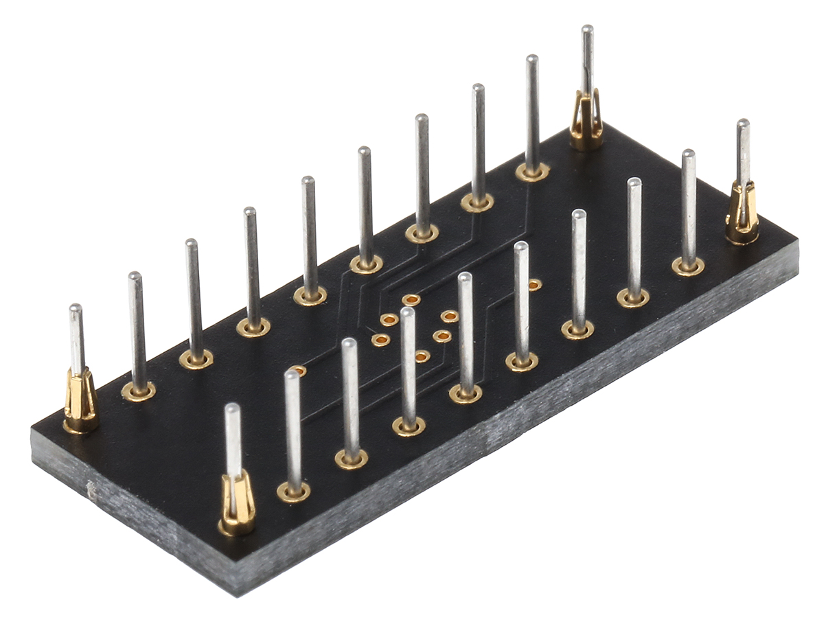 w9576rc Winslow Straight Through Hole Mount 2.54 mm Pitch IC Socket Adapter, TSSOP to DIP