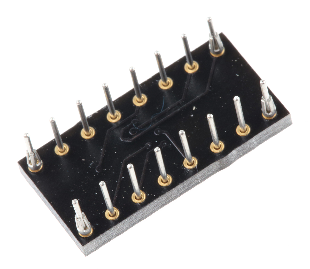 w9584rc Winslow Straight Through Hole Mount 2.54 mm Pitch IC Socket Adapter, QSOP to DIP