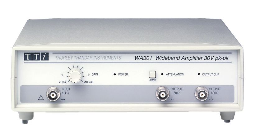 Aim-TTi WA301 RF Amplifier, 20 dB, 20V, 10kΩ