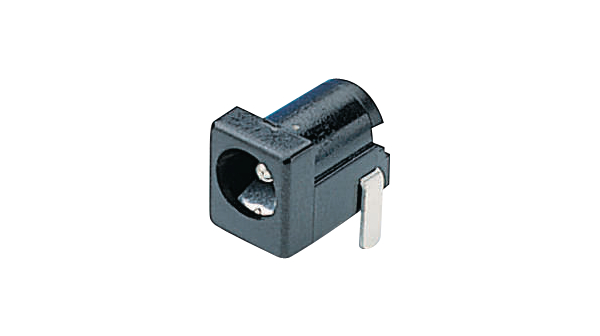 Waka Manufacturing, WAKA Right Angle DC Socket, Panel Mount