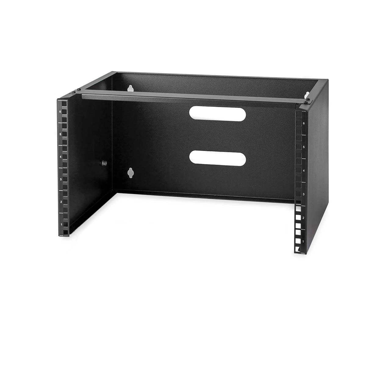 wallmount6 StarTech.com Black 6 U Steel Server Rack , with 2 Post Frame, 35 mm, 273 mm Height 273 mm