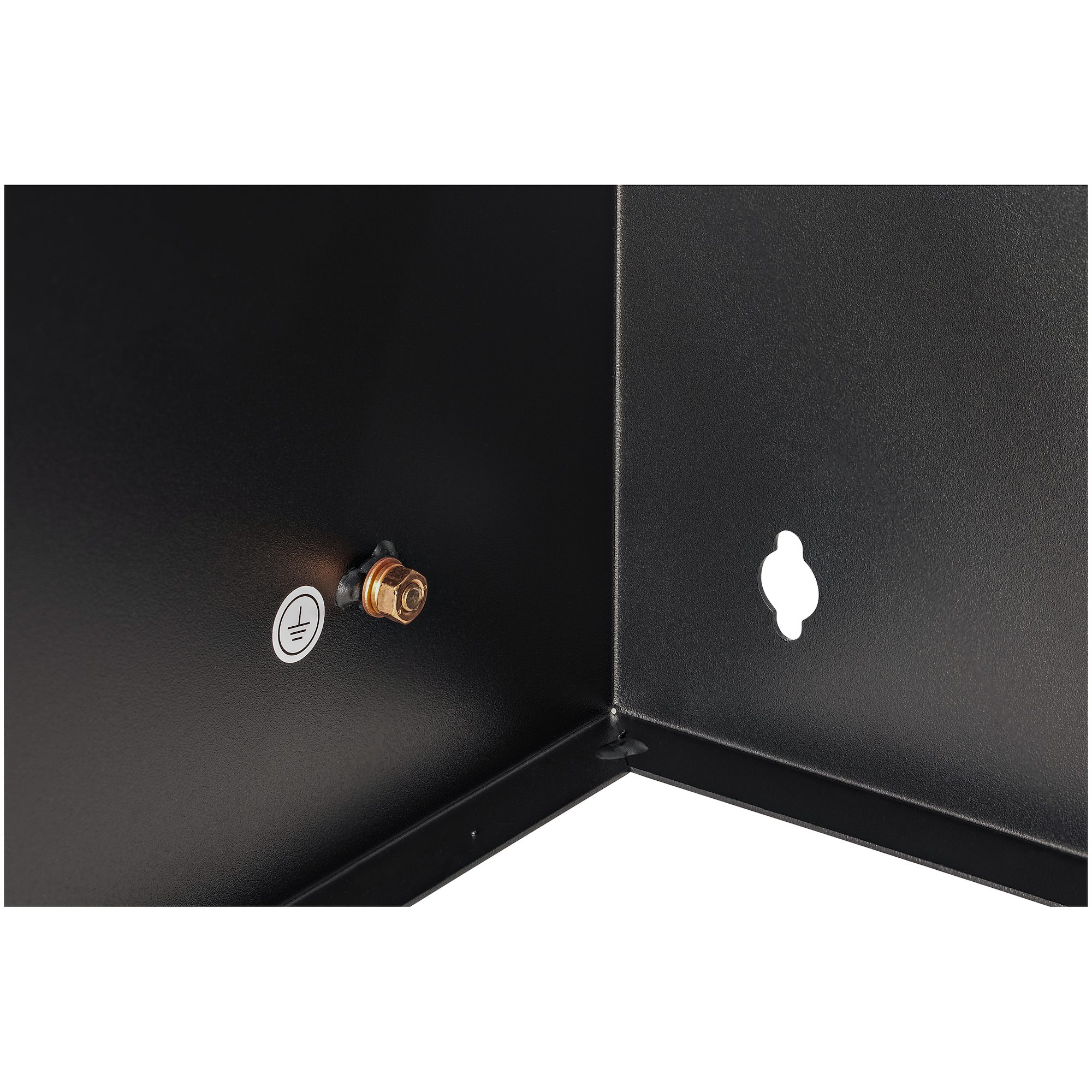 wallmount6 StarTech.com Black 6 U Steel Server Rack , with 2 Post Frame, 35 mm, 273 mm Height 273 mm