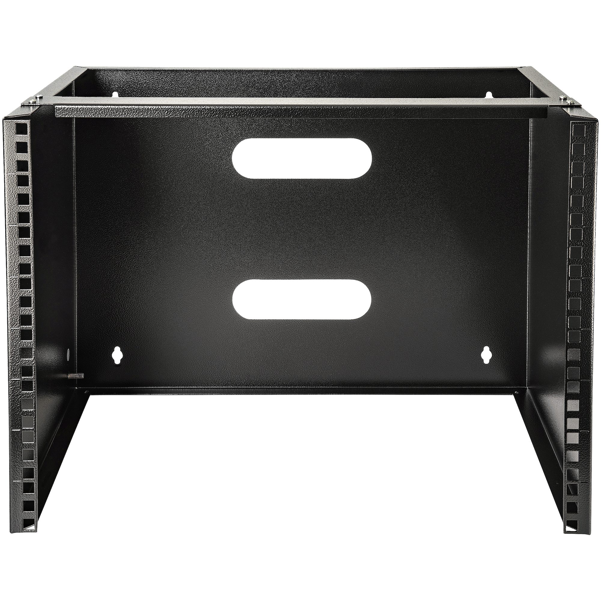 wallmount8 StarTech.com Black 8 U Steel Server Rack , with 2 Post Frame, 34.9 mm, 362 mm Height 50 mm