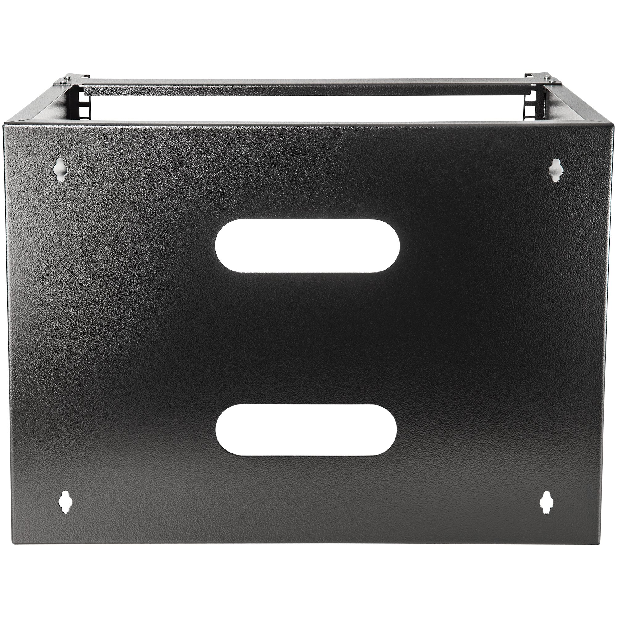 wallmount8 StarTech.com Black 8 U Steel Server Rack , with 2 Post Frame, 34.9 mm, 362 mm Height 50 mm